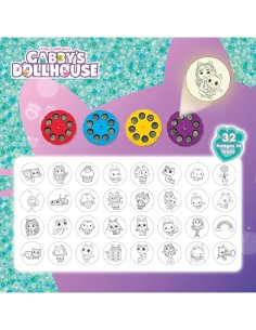 GABBY’S DOLLHOUSE, PROJECTOR DRAWING SCHOOL, 44X31X8 CM, KIT DISEGNO, PROIETTORE LED, BAMBINI 4+, LISCIANI GIOCHI 2