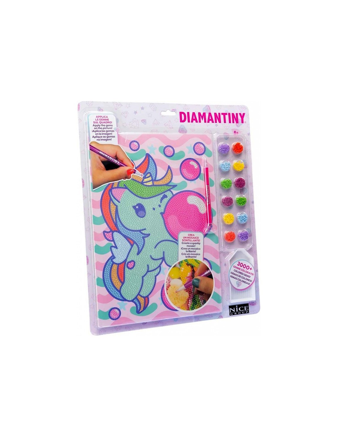 DIAMANTINY 90031 UNICORNO KAWAII ASSORTITO