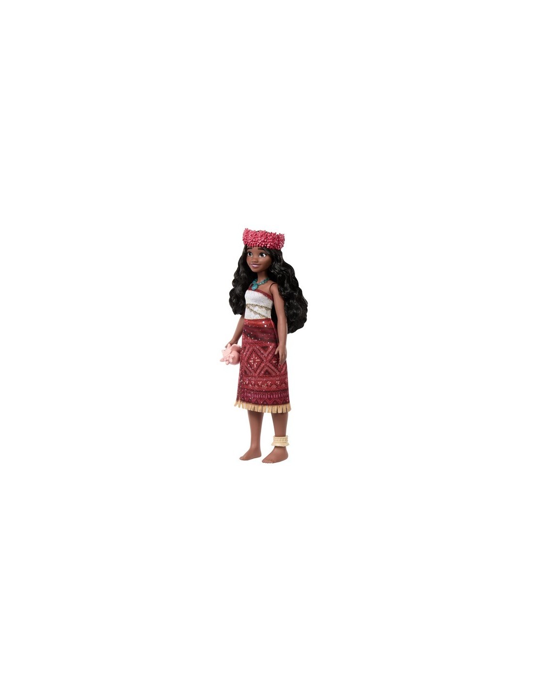 Disney Oceania 2 – Bambola Vaiana Cantante con Musica Multilingue e Accessori