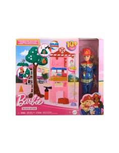 BARBIE, CARRIERE, VIGILE DEL FUOCO, PLAYSET, 3+ ANNI