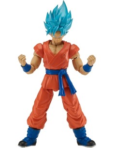 DRAGON BALL SUPER, BANDAI FIGURE DRAGON STARS, 17 CM, BATTLE PACK, GOLDEN FREEZER VS SUPER SAIYAN BLUE GOKU, SET 2 FIGURE 2