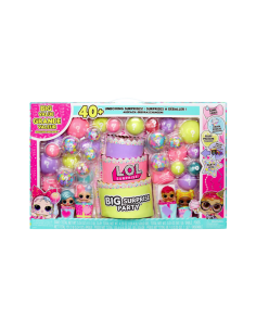 LOL SURPRISE 120957 BIG SURPRISE PARTY, 4 BAMBOLE COLLEZIONABILI, 40+ SORPRESE, UNBOXING INTERATTIVO, GIOCO BAMBINA 4+