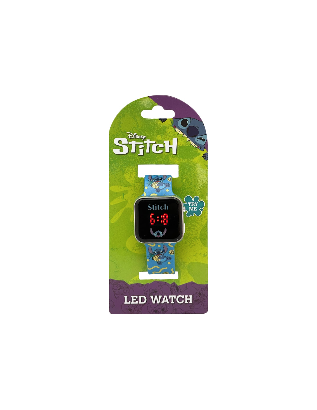 Orologio Digitale LED Stitch