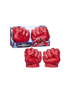 AVENGERS G0070 PUGNI HULK ROSSO