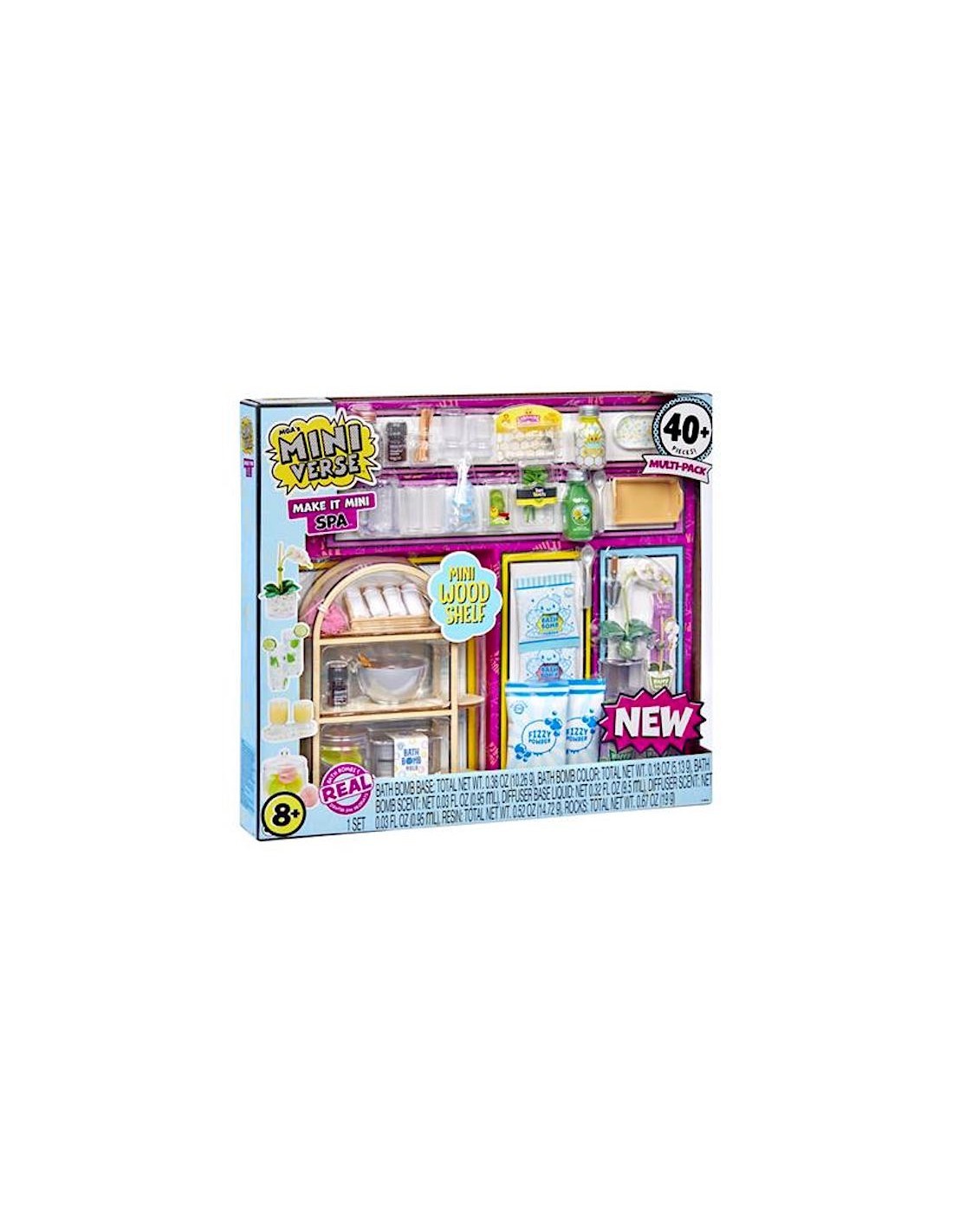 MINIVERSE 427773 MAKE IT MINI SPA, MINIATURE TERMALI GIOCO BAMBINI + 8 ANNI