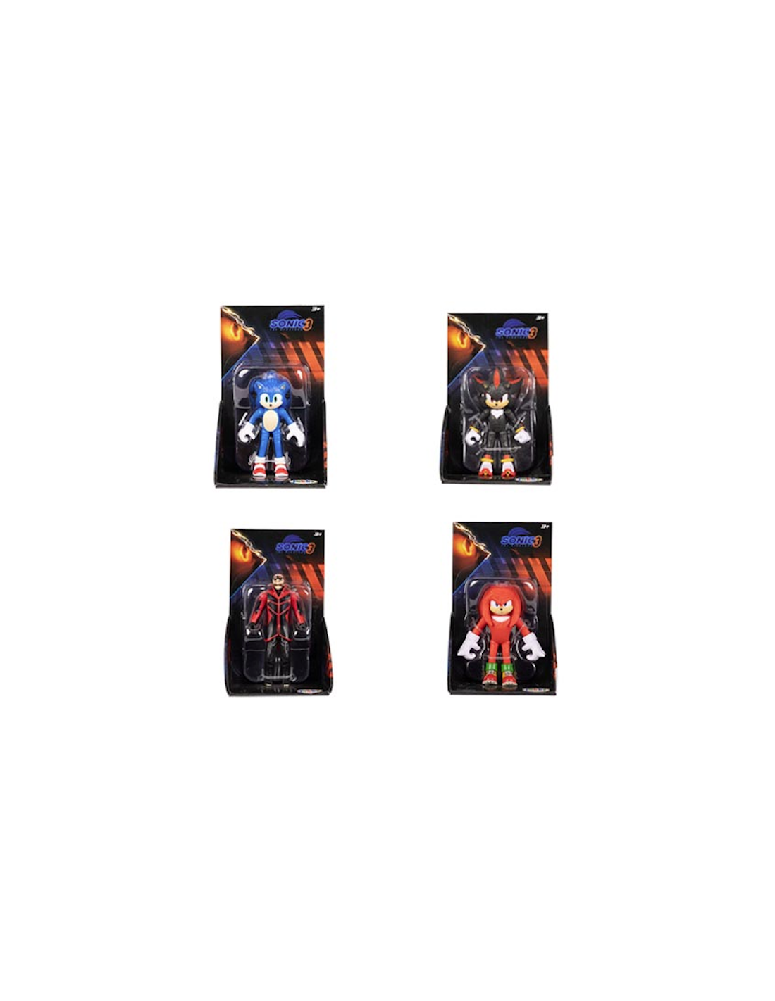 SONIC 3 JK422994 PERSONAGGIO 6CM ASSORTITO