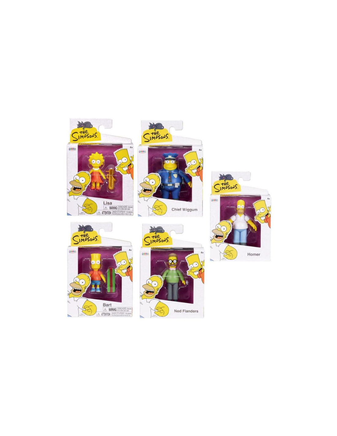 SIMPSONS JK175274 PERSONAGGIO 6CM ASSORTITO