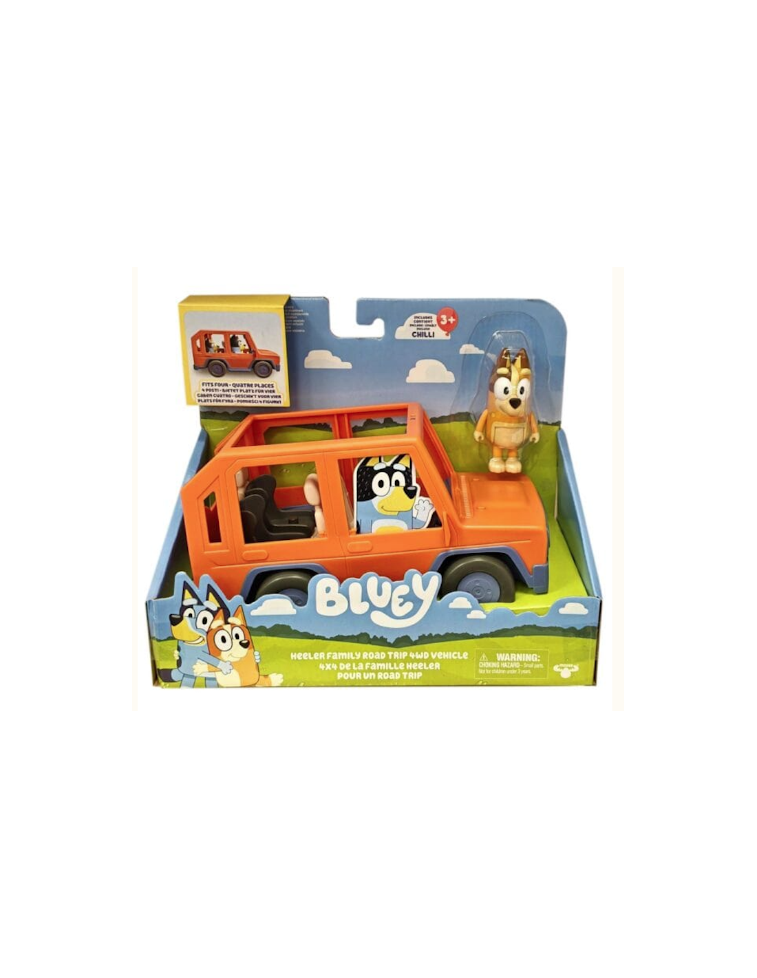 BLUEY BLY78000 JEEP CON PERSONAGGIO