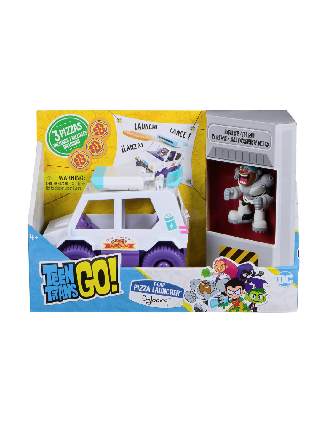 TEEN TITANS GO 6070404 VEICOLO LANCIAPIZZE