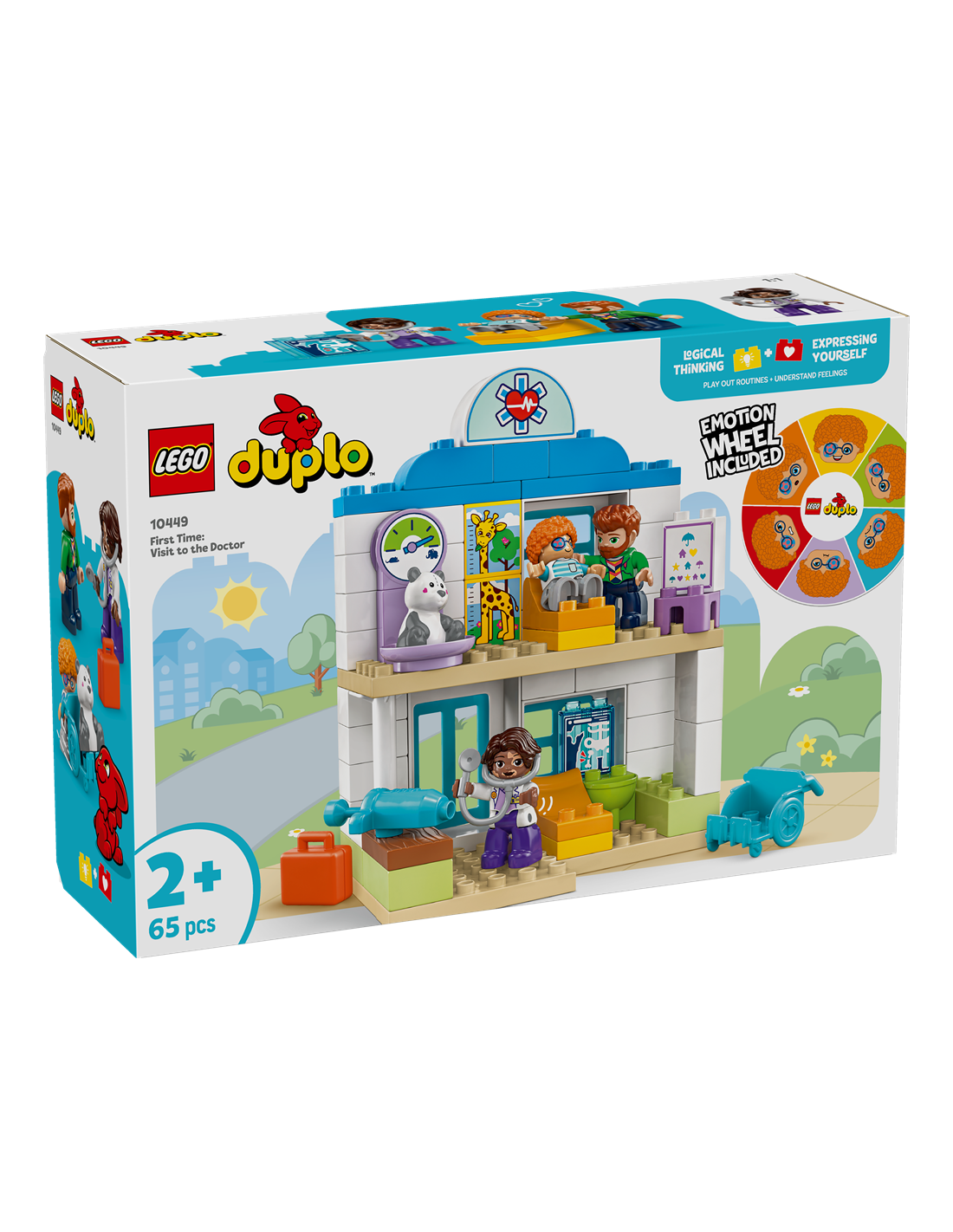 DUPLO 10449 PRIME ESPERIENZE:VISITA DAL DOTTORE