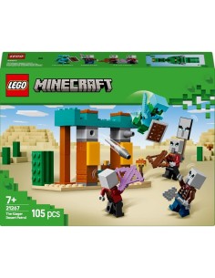 LEGO MINECRAFT, PATTUGLIA NEL DESERTO DELLA BESTIA, GIOCATTOLO DA COSTRUIRE CON FIGURE, 7+ ANNI 2