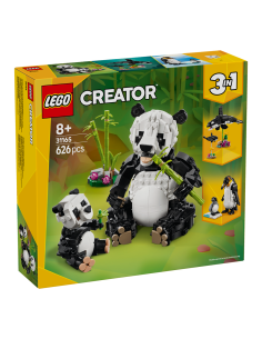 LEGO CREATOR ANIMALI SELVATICI:FAMIGLIA DI PANDA