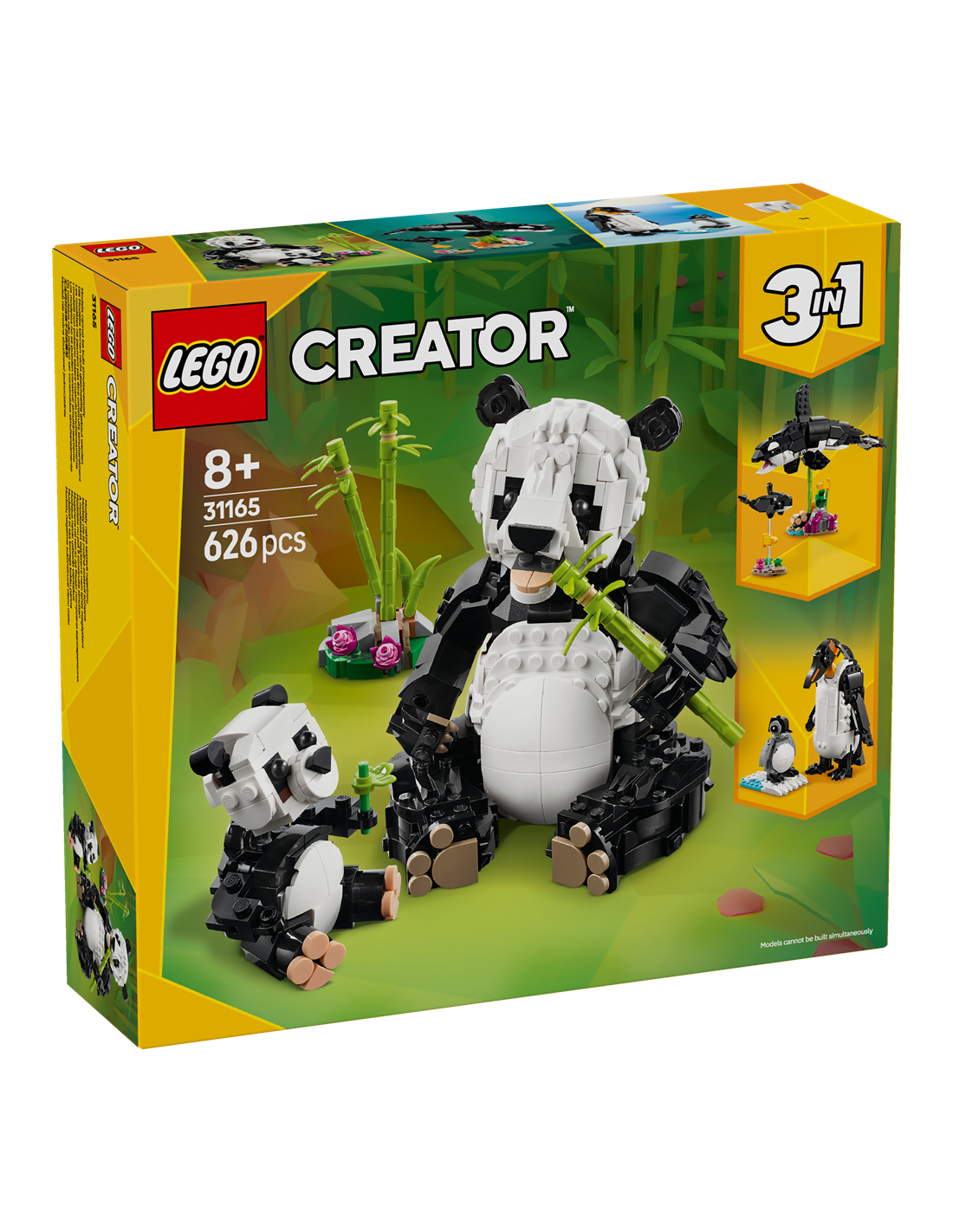 LEGO CREATOR ANIMALI SELVATICI:FAMIGLIA DI PANDA