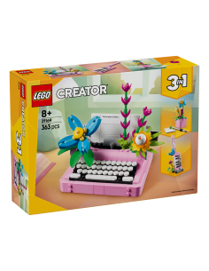 CREATOR 31169 MACCHINA DA SCRIVERE CON FIORI