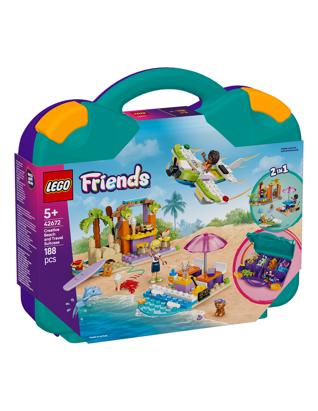 FRIENDS 42672 VALIGIA CREATIVA DA SPIAGGIA E DA VIAGGIO