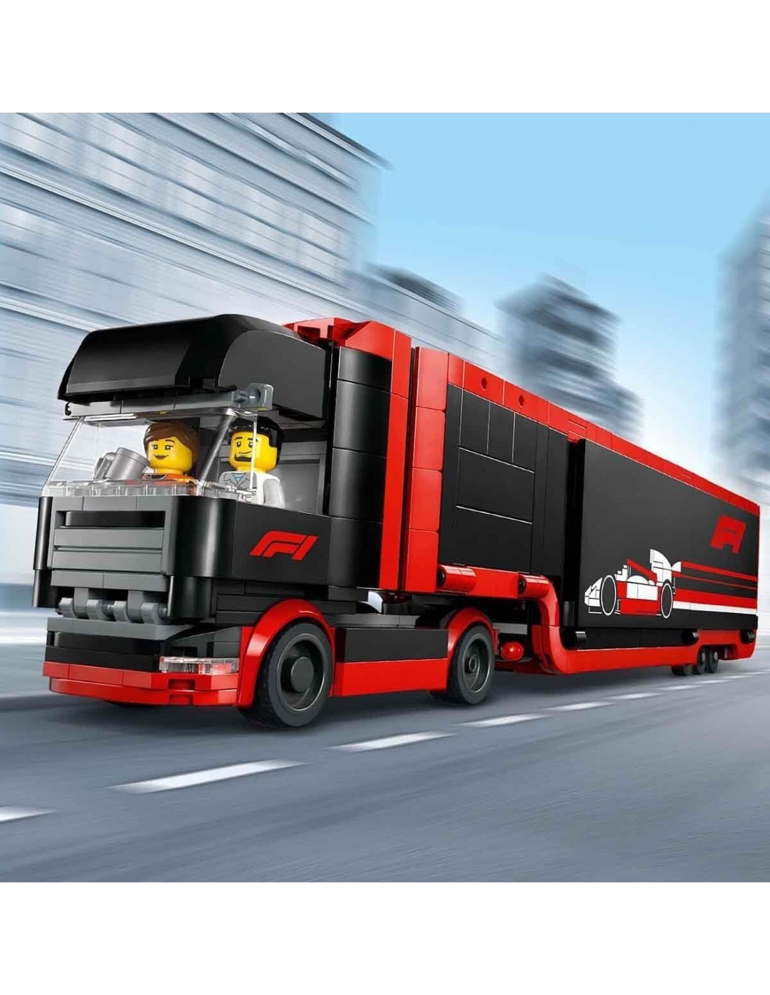 LEGO CITY AUTOTRASPORTATORE F1 CON MONOPOSTO RB20 E AMR24