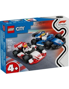 LEGO, CITY, WILLIAMS RACING, HAAS F1, AUTO DA CORSA, COSTRUIBILE, MINIFIGURE, GIOCO BAMBINI 2