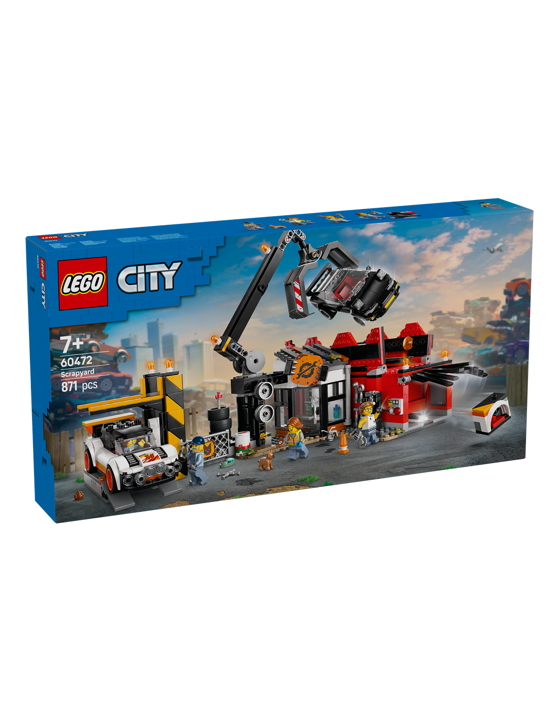 LEGO CITY SFASCIACARROZZE CON AUTO