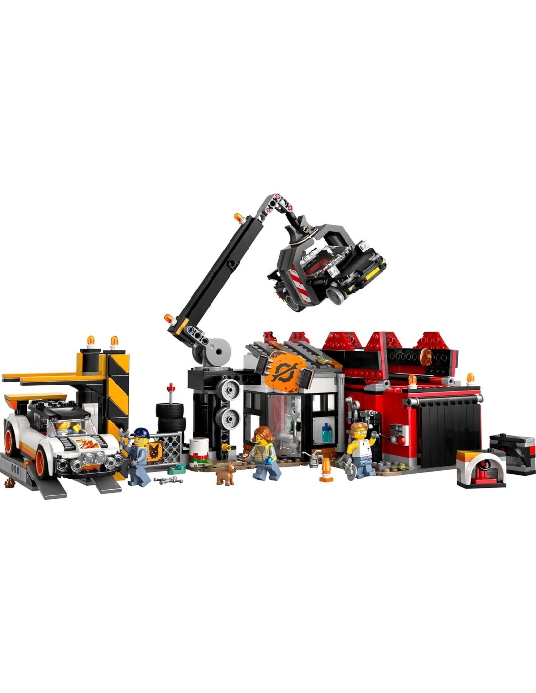 LEGO CITY SFASCIACARROZZE CON AUTO