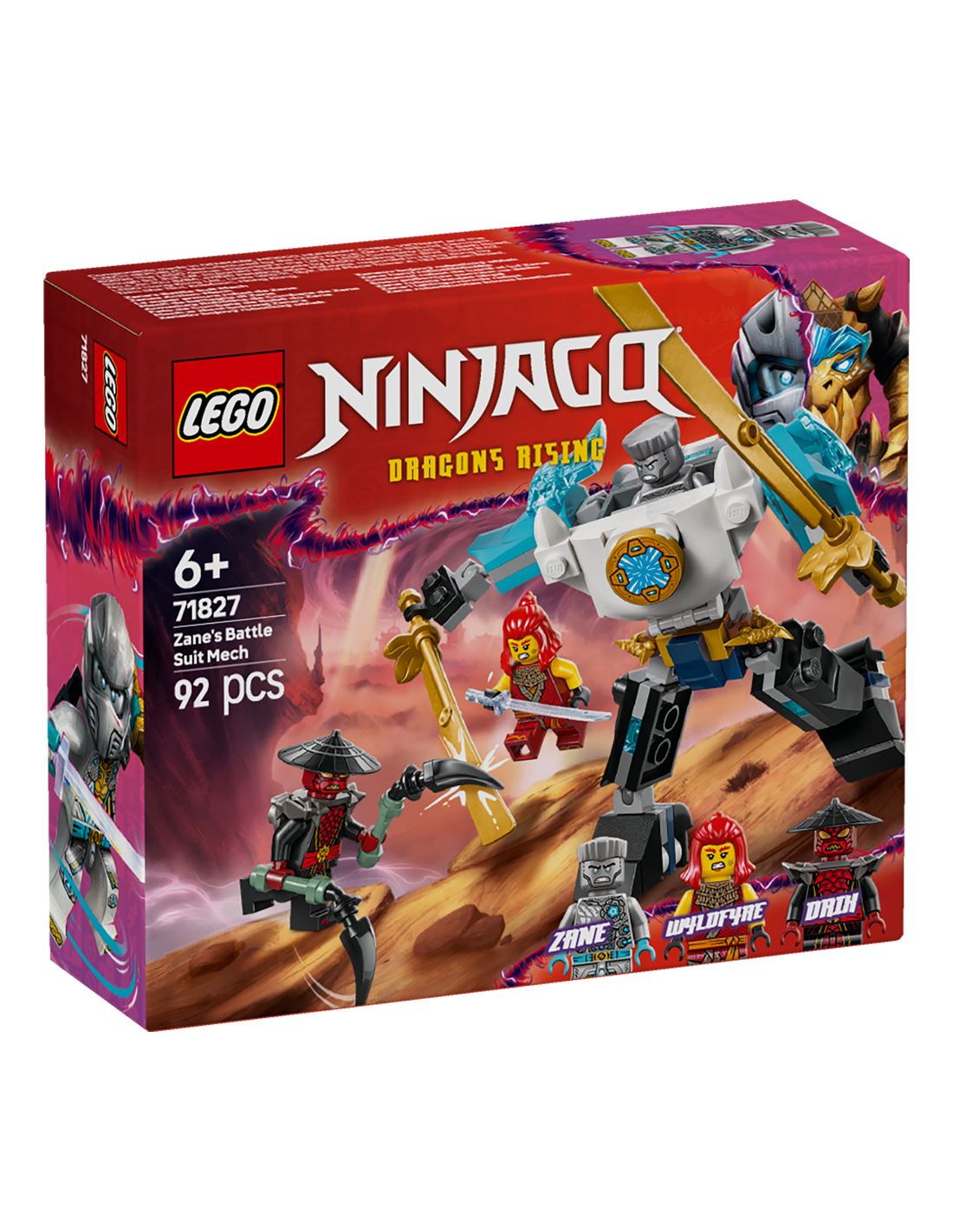 NINJAGO 71827 MECH DA BATTAGLIA DI ZANE
