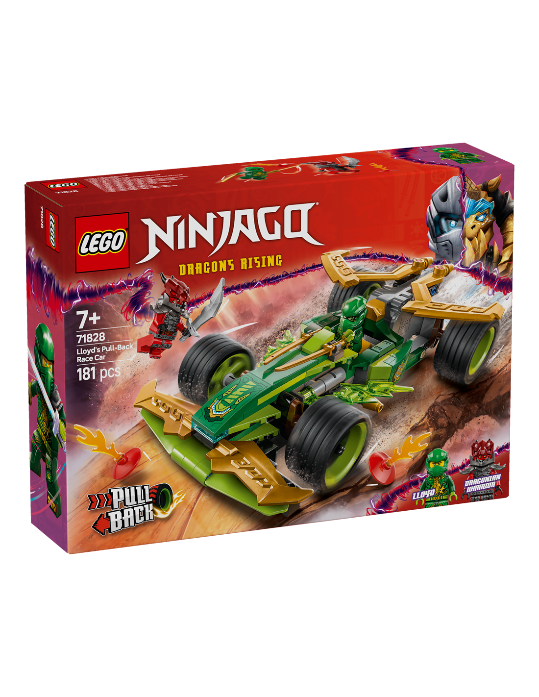 NINJAGO 71828 RACER PULL-BACK DI LLOYD