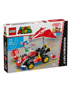 LEGO SUPER MARIO, KART STANDARD, MACCHINA DA COSTRUIRE CON TOAD, 7+ ANNI