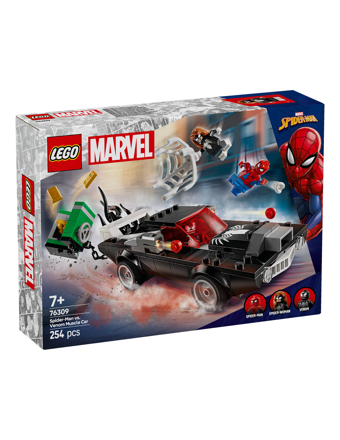 MARVEL 76309 SPIDERMAN CONTRO MUSCLE CAR DI VENOM