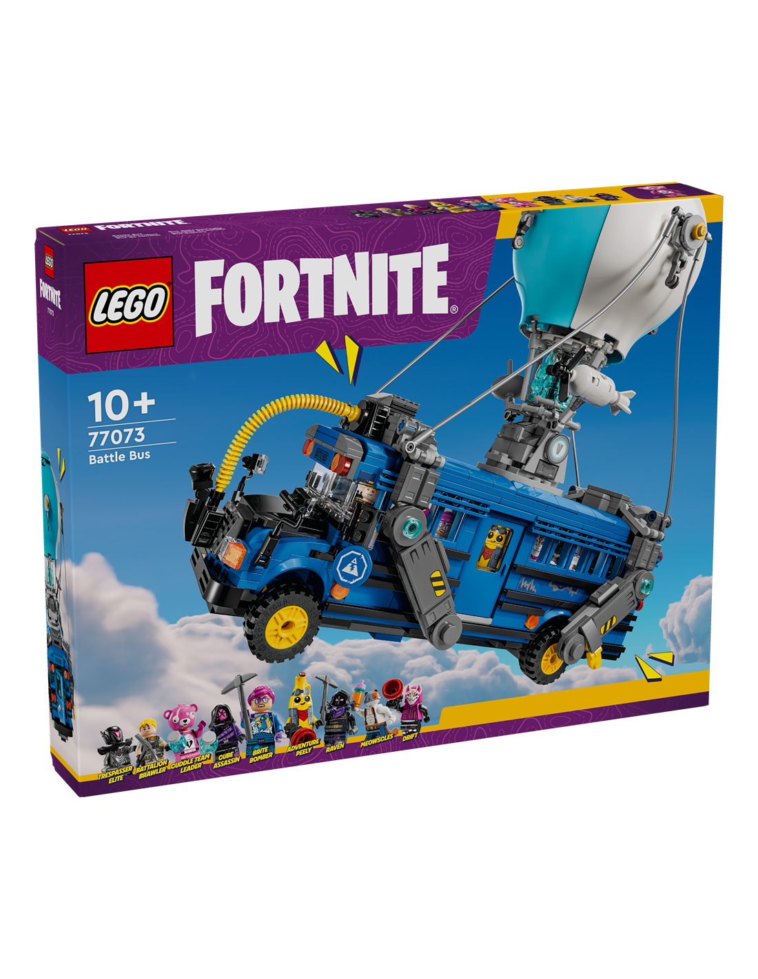 LEGO, FORTNITE, BUS DELLA BATTAGLIA, SET DA COSTRUZIONE, 953 PEZZI, 27X23X15 CM