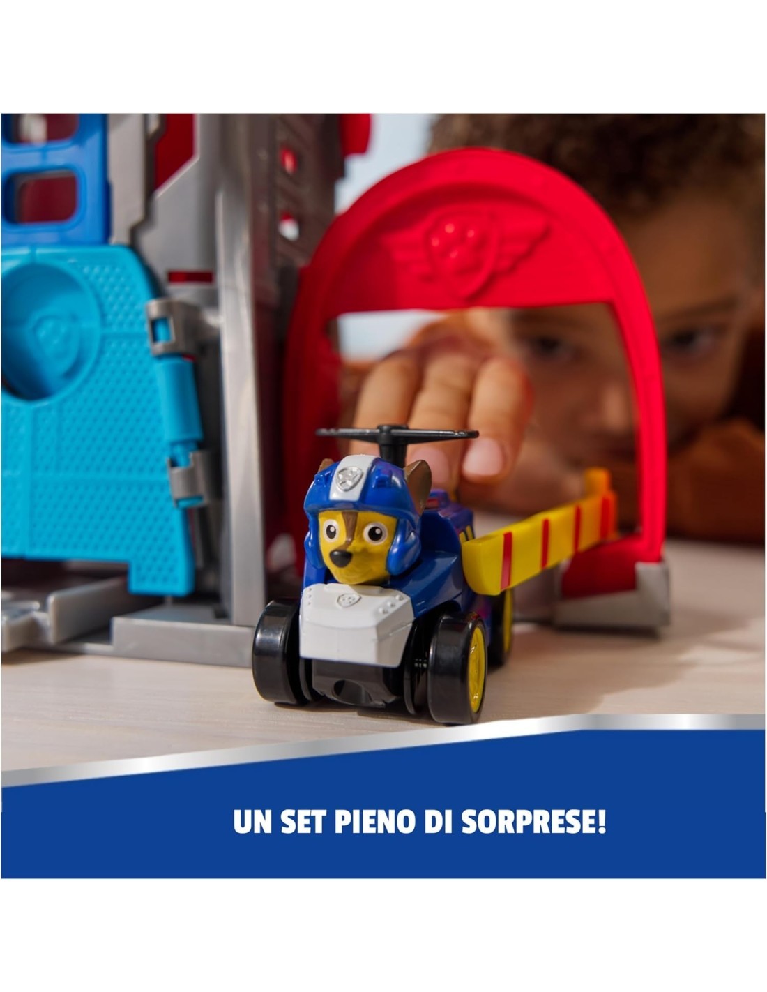 Paw Patrol Pup Squad Playset “Adventure Bay Airport” – Air Rescue da 30 cm