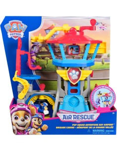 Paw Patrol Pup Squad Playset “Adventure Bay Airport” – Air Rescue da 30 cm