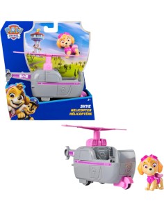 Paw Patrol Skye Elicottero Base con Figura – Veicolo da 13 cm