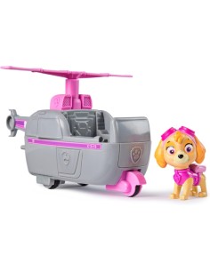 Paw Patrol Skye Elicottero Base con Figura – Veicolo da 13 cm
