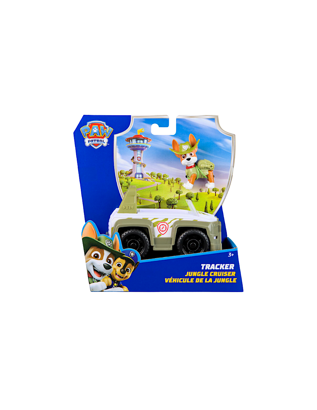 Paw Patrol Jungle Cruiser con Tracker in Plastica Riciclata per Bambini 3+