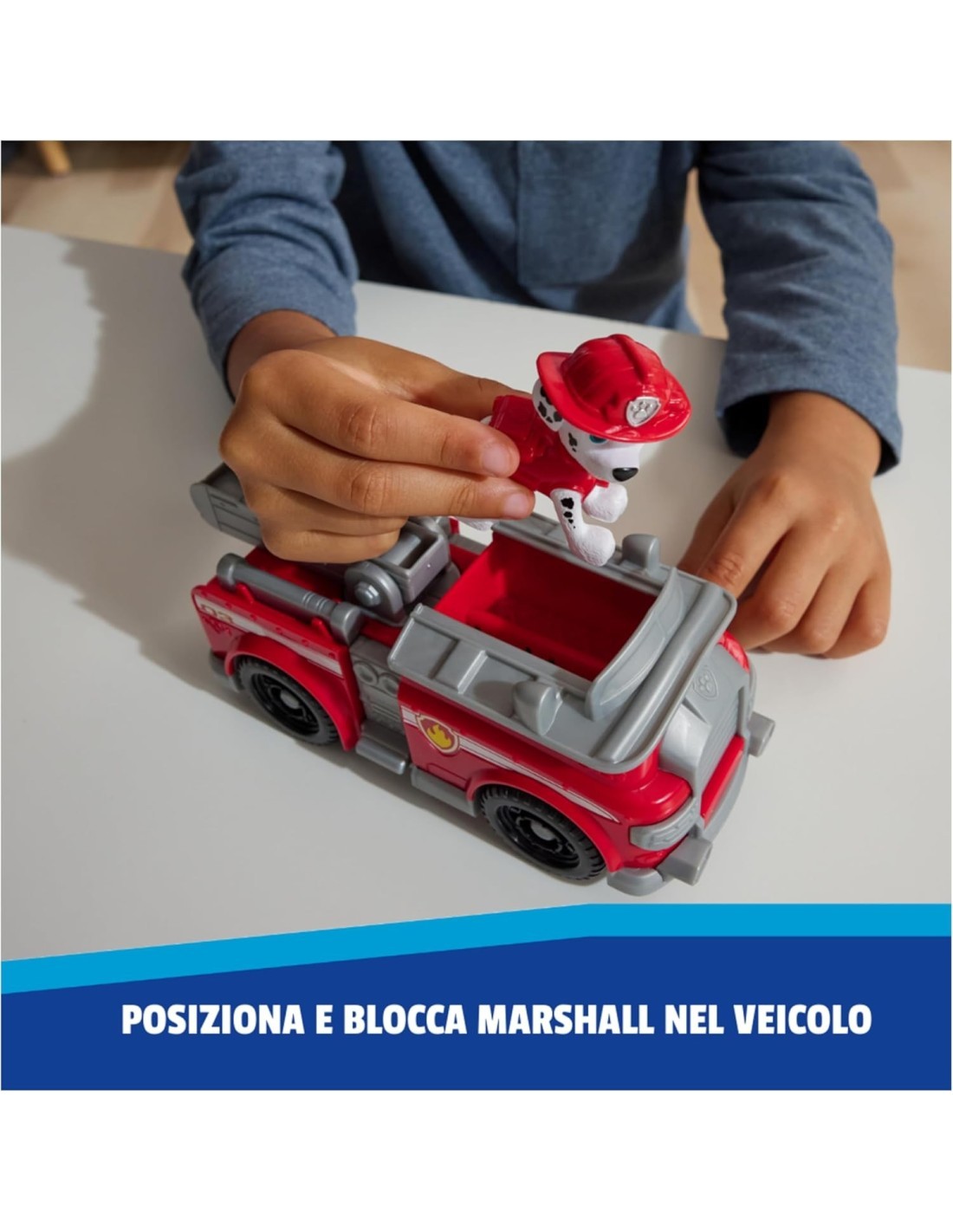 Paw Patrol Marshall Fire Engine – Veicolo Camion dei Pompieri 13 cm
