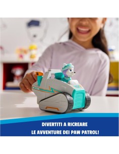 Paw Patrol Everest Veicolo Spazzaneve Eco-Friendly – 13 cm