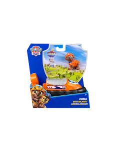 Paw Patrol Zuma Hovercraft Eco-Friendly con Figura – Veicolo da 13 cm