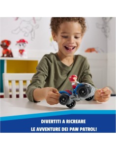 PAW Patrol Quad con Ryder Personaggio Inclusivo in Plastica Riciclata