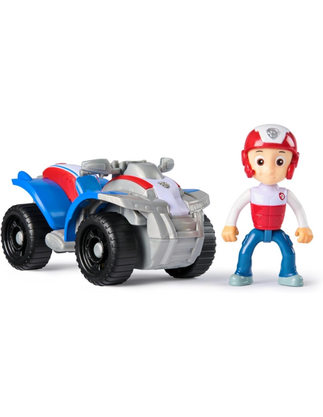 PAW Patrol Quad con Ryder Personaggio Inclusivo in Plastica Riciclata