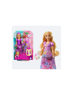 Rapunzel Disney Princess 2 Storie in 1 con 2 Look Completi e 9 Accessori