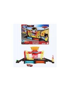 Disney Pixar Cars Autolavaggio Corsa Cambia Colore con Saetta McQueen