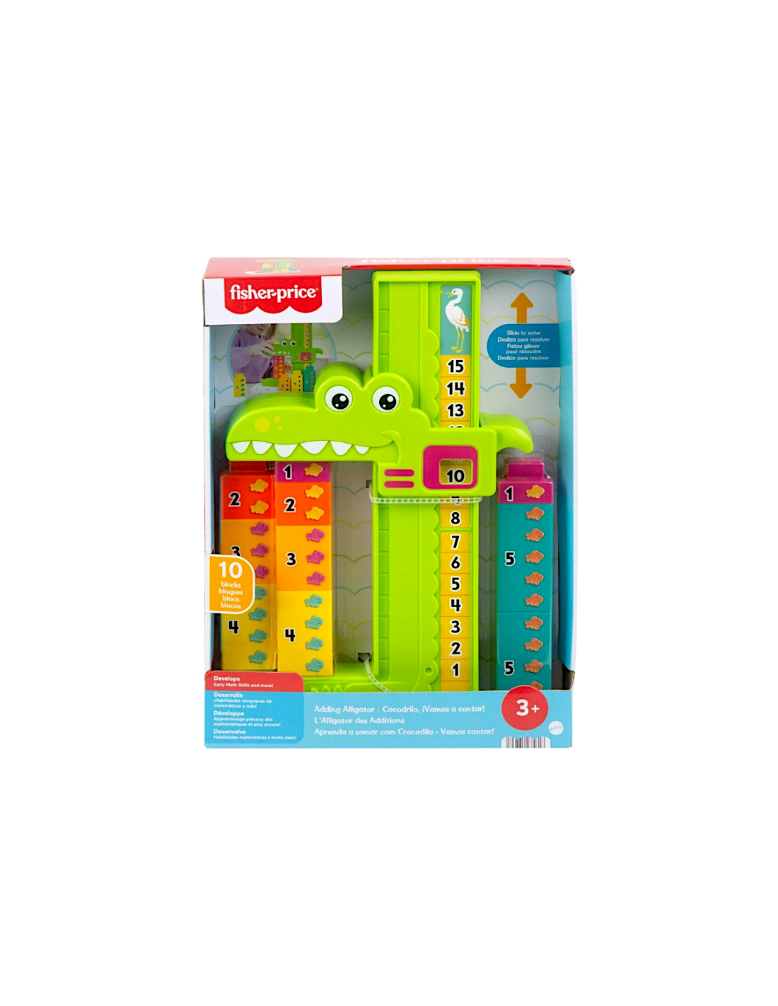 Fisher-Price Coccodrillo Conta e Somma