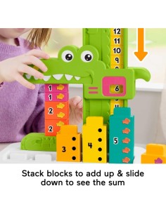 Fisher-Price Coccodrillo Conta e Somma