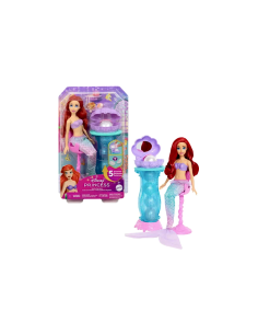 Mattel Disney Princess – Ariel e la Specchiera Magica con 5 Perle a Sorpresa