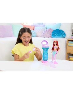 Mattel Disney Princess – Ariel e la Specchiera Magica con 5 Perle a Sorpresa