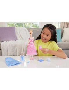 Cenerentola Disney Princess 2 Storie in 1 con 2 Look Completi e 9 Accessori