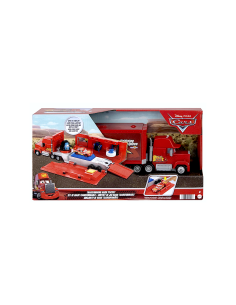 Mattel Disney Pixar Cars Mack Trasformabile 2 in 1 Camion e Officina