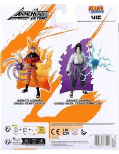 ANIME HEROES  SASUKE 17CM CURSE MARK 2