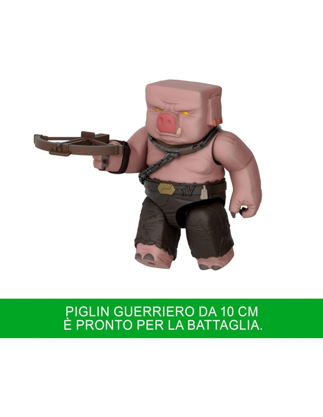 Mattel Minecraft – Ghast Attacco Esplosivo con Piglin Guerriero