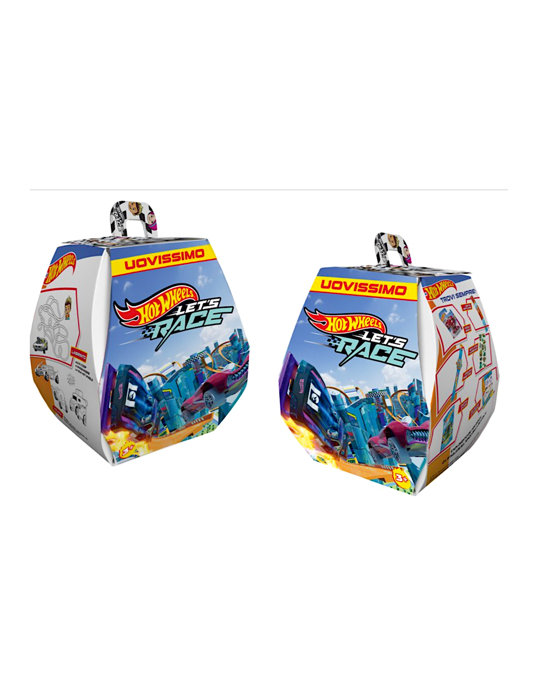 Mattel Uovissimo Hot Wheels - Veicolo, Pista e Accessori