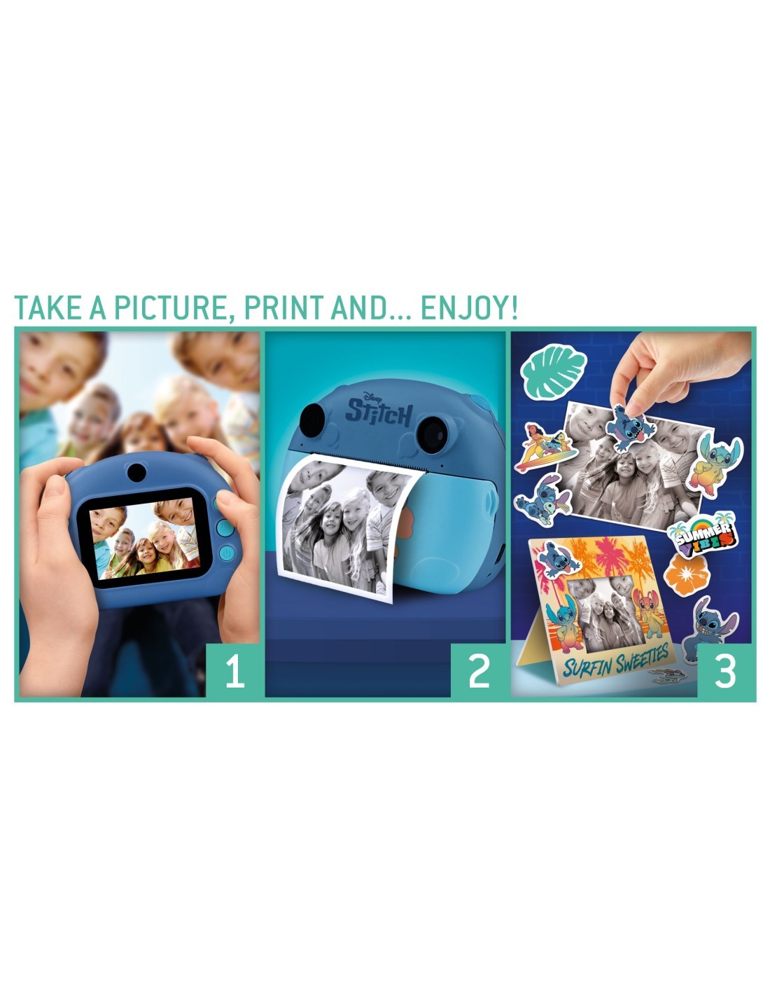 STITCH PRINT CAMERA FOTOCAMERA ISTANTANEA